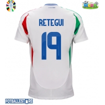Italia Mateo Retegui #19 Bortedrakt EM 2024 Kortermet